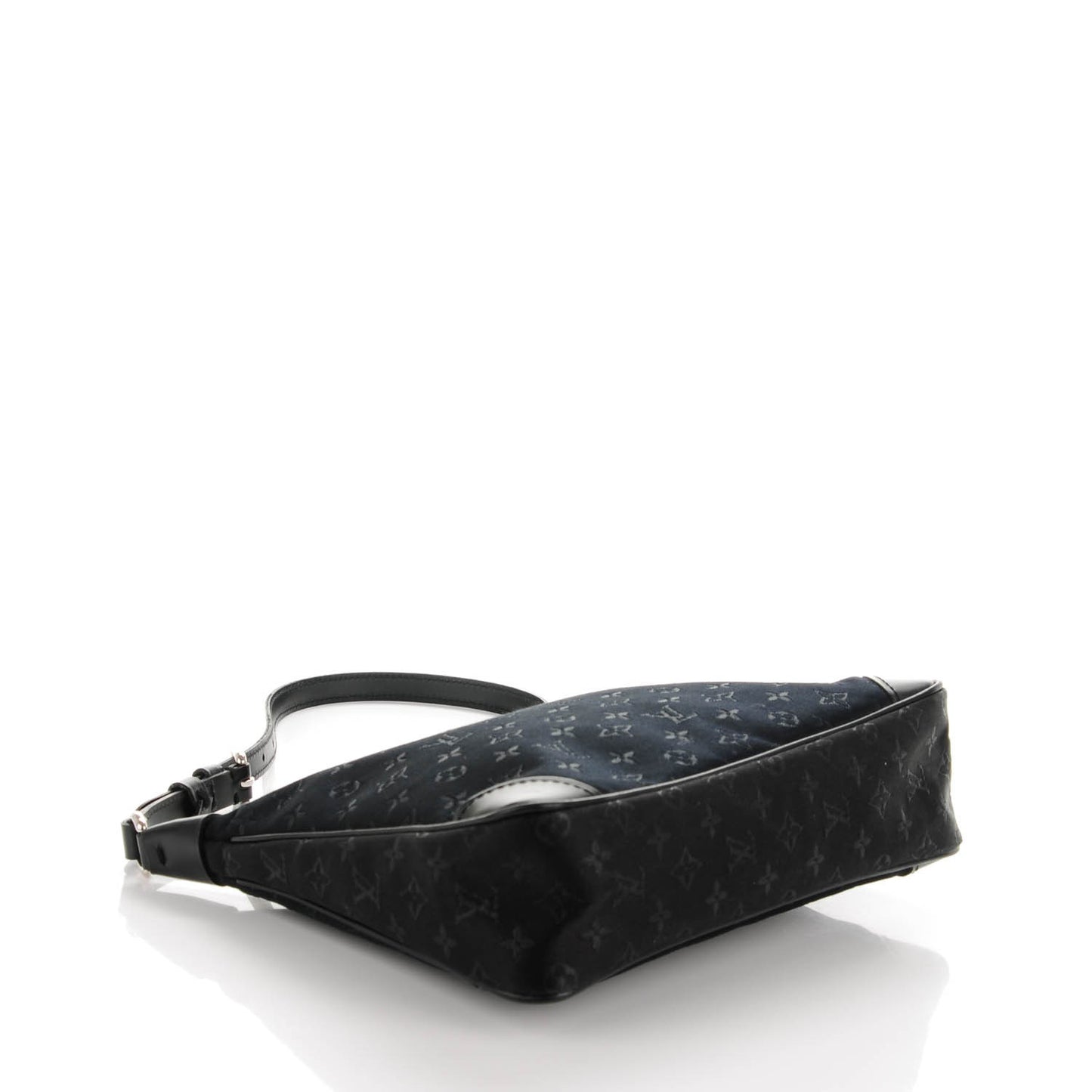 Satin Monogram Mini Boulogne Black