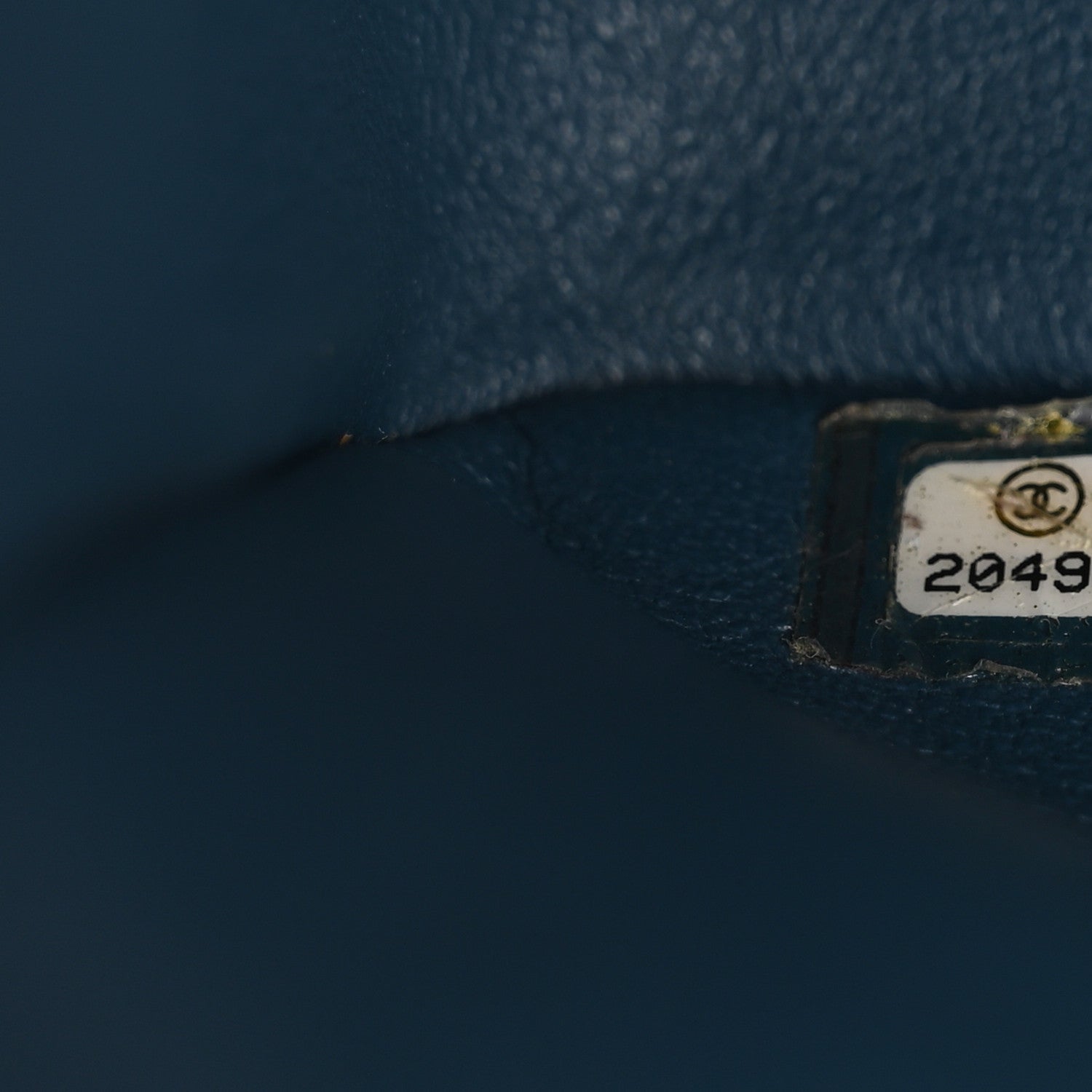 Chanel Caviar Quilted Jumbo Double Flap Navy 7 of 10