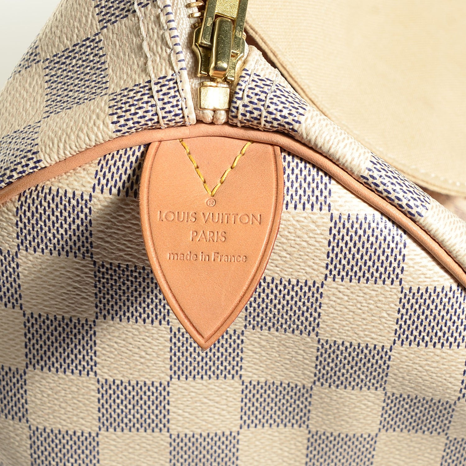 Louis Vuitton Damier Azur Speedy 30 7 of 7