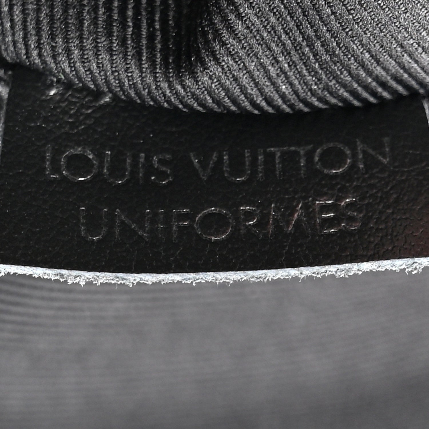 Louis Vuitton Taurillon Monogram Uniformes Solar Ray Soft Pochette Volga Belt Bag Black 6 of 10