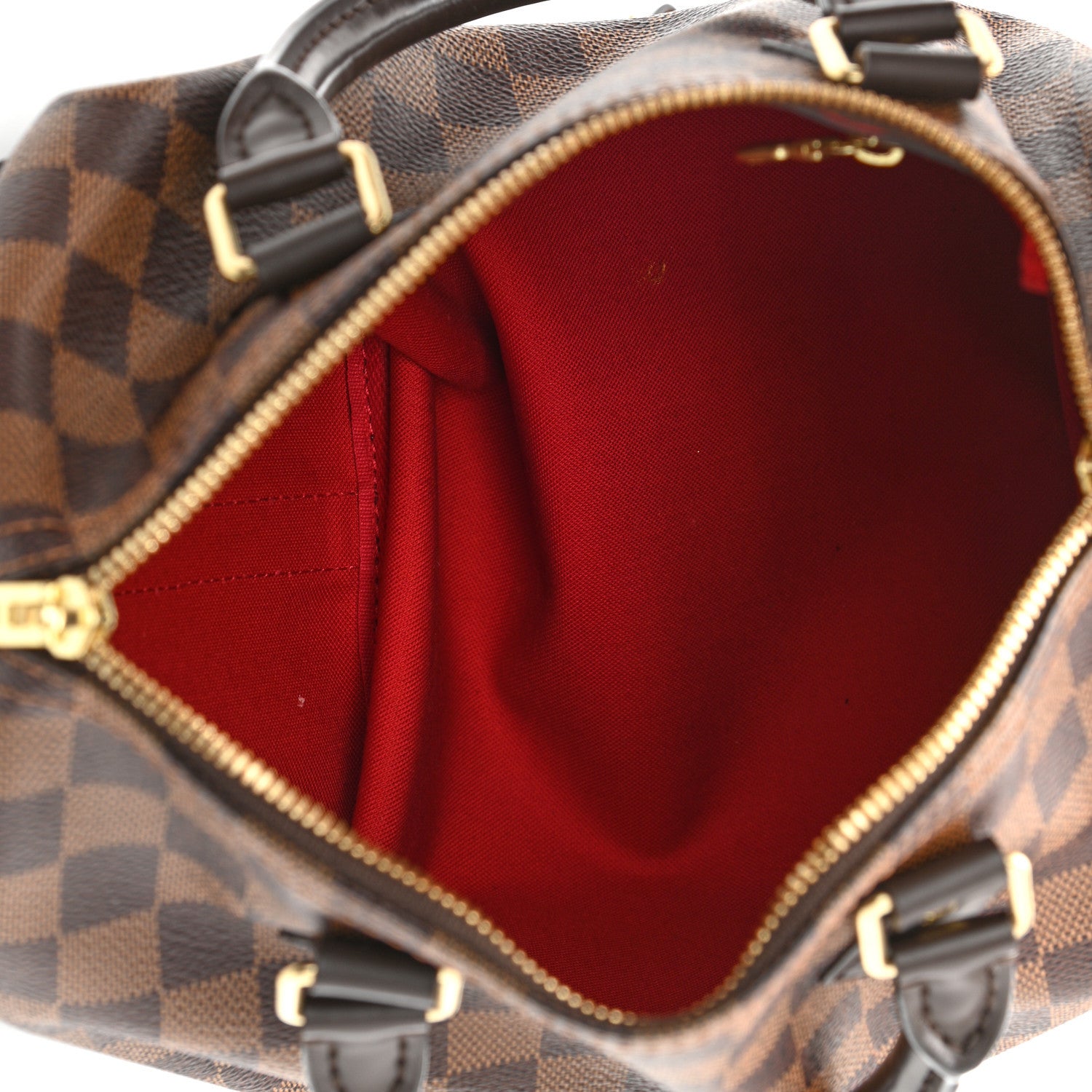Louis Vuitton Damier Ebene Speedy Bandouliere 25 5 of 9