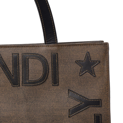 Fendi Canvas Roma 1925 Tote Tobacco 19 of 19