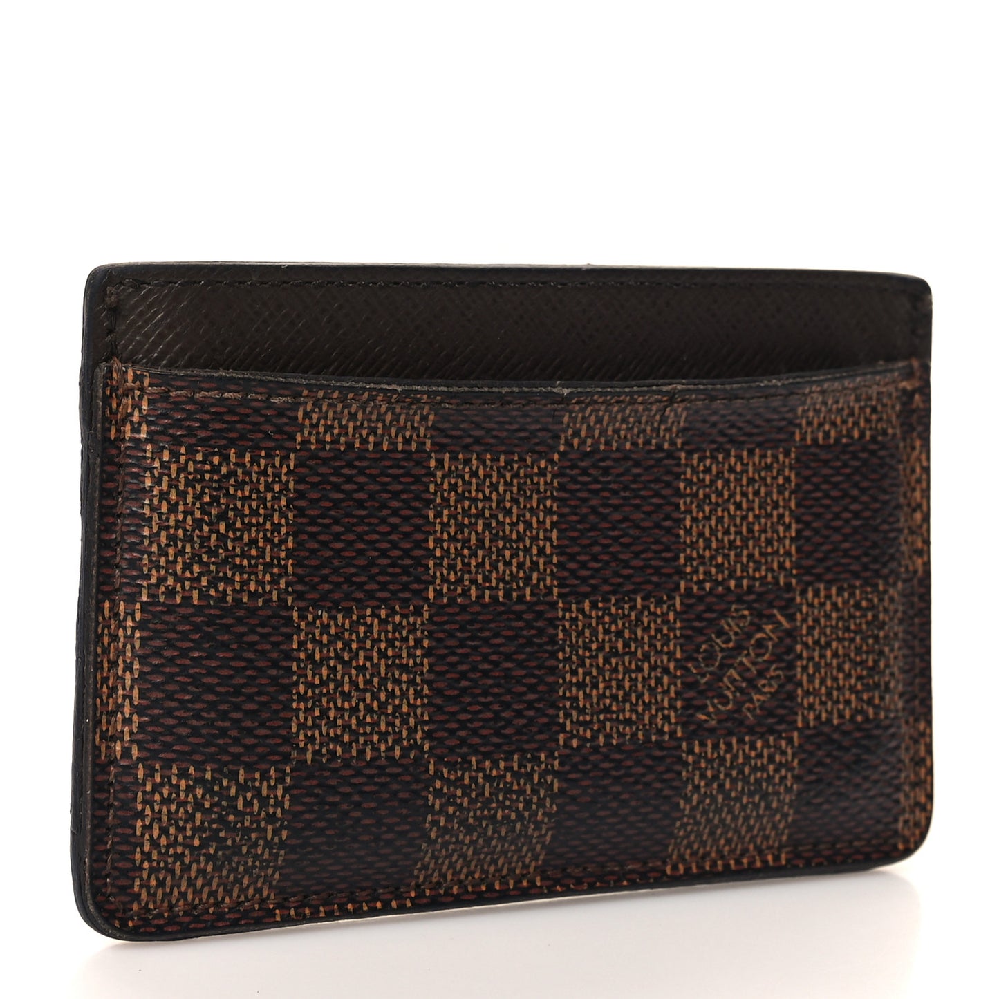 Damier Ebene Card Holder