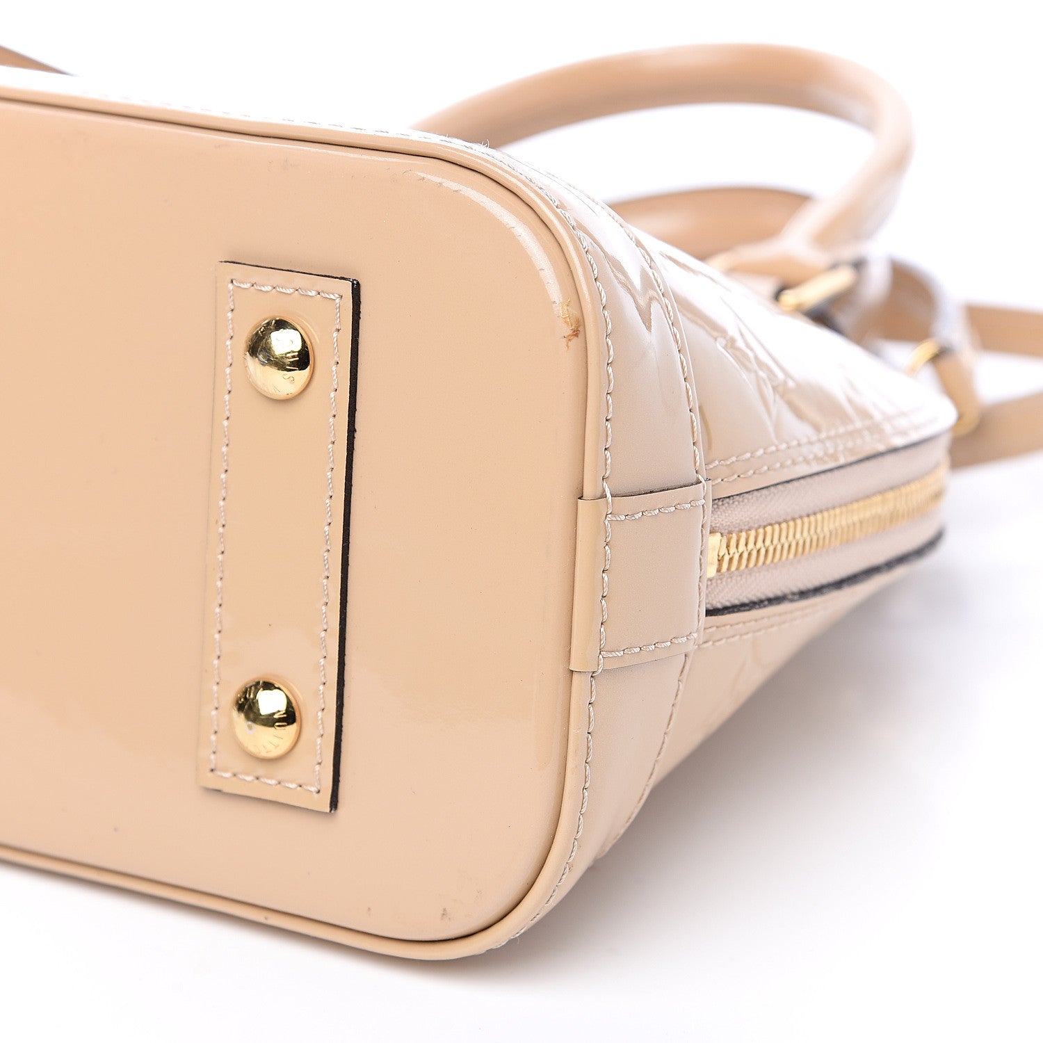 Louis Vuitton Vernis Alma BB Dune 10 of 10