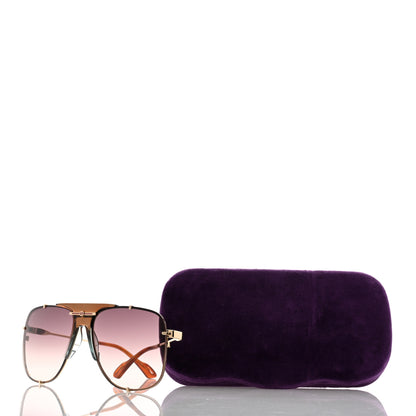Gucci Metal Square Frame Sunglasses GG0739S 8 of 8