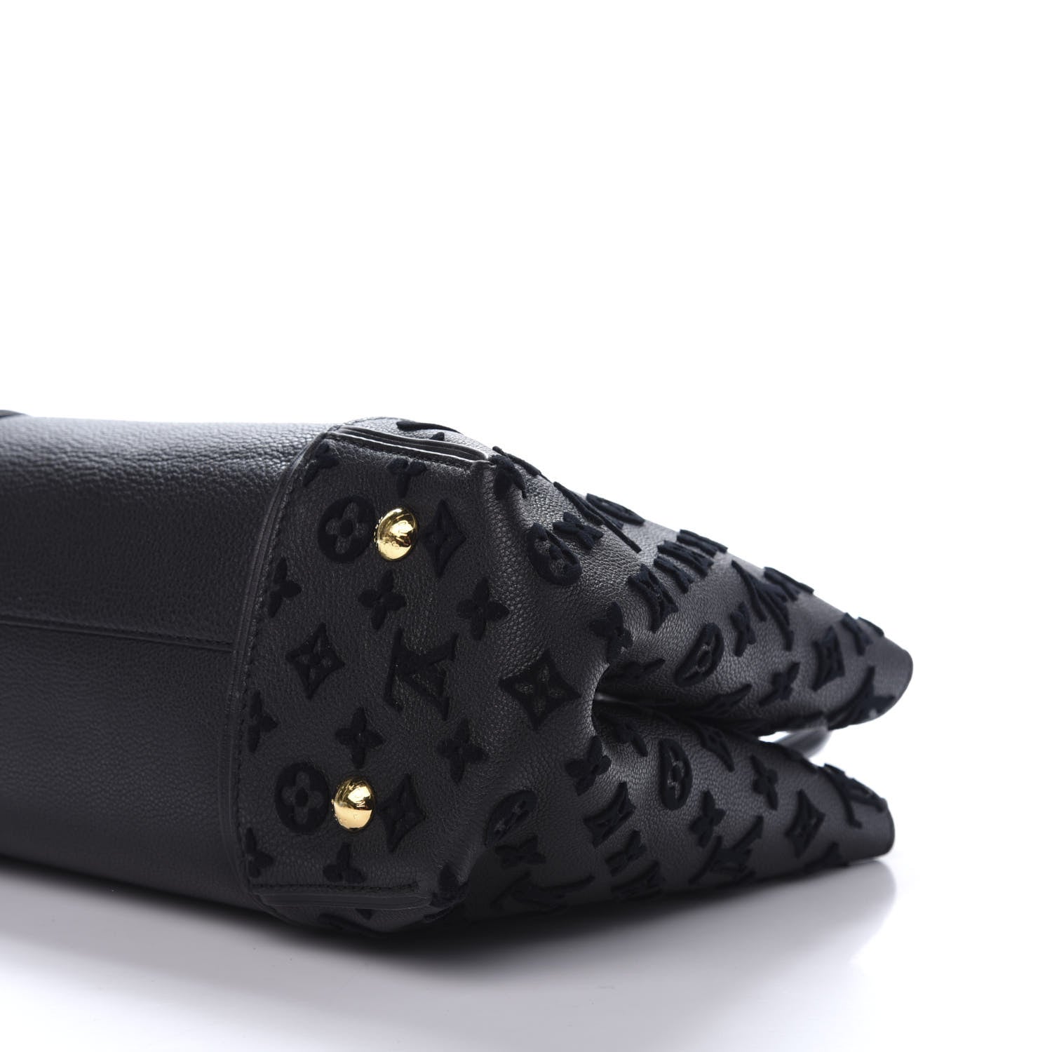 Louis Vuitton Veau Cachemire Tote W PM Black 6 of 9
