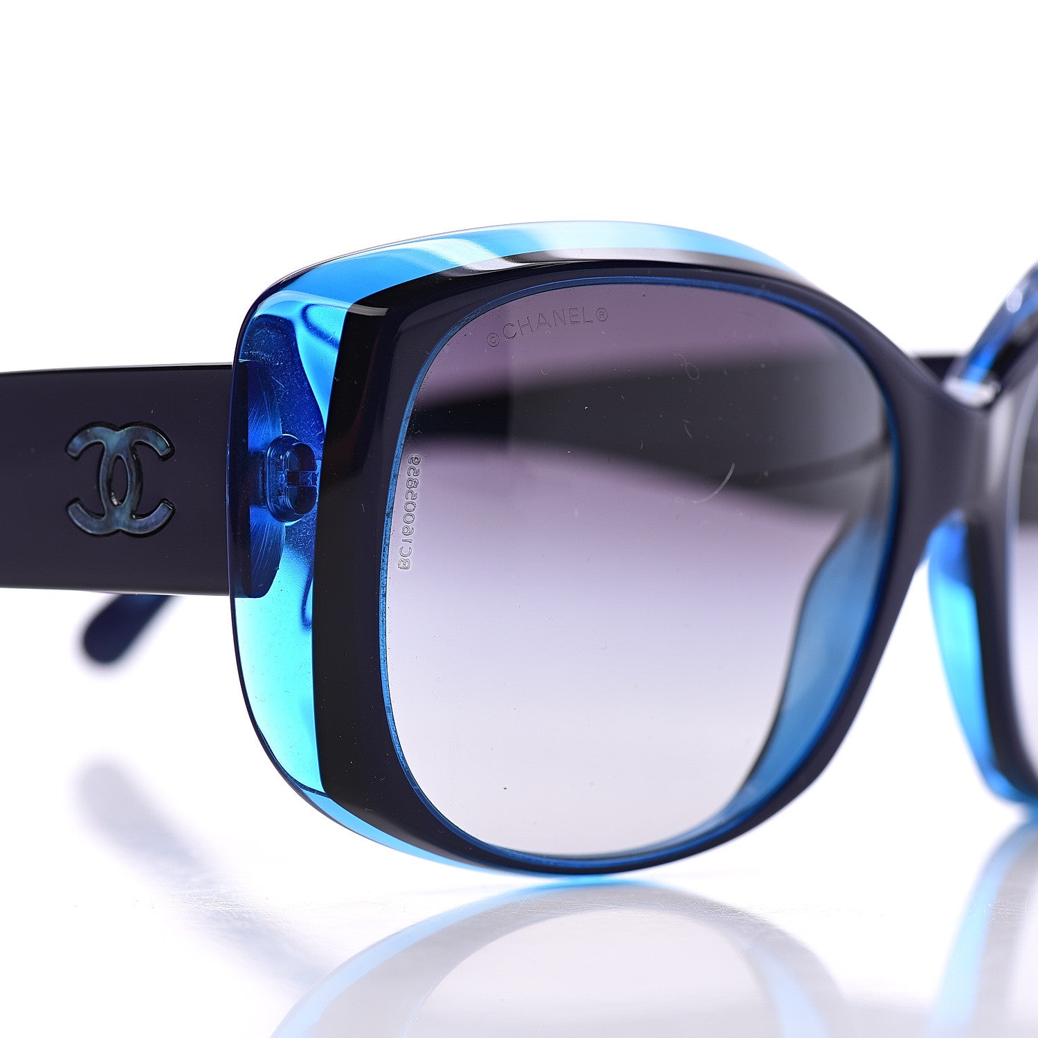 Chanel CC Sunglasses 5227 Blue 7 of 8