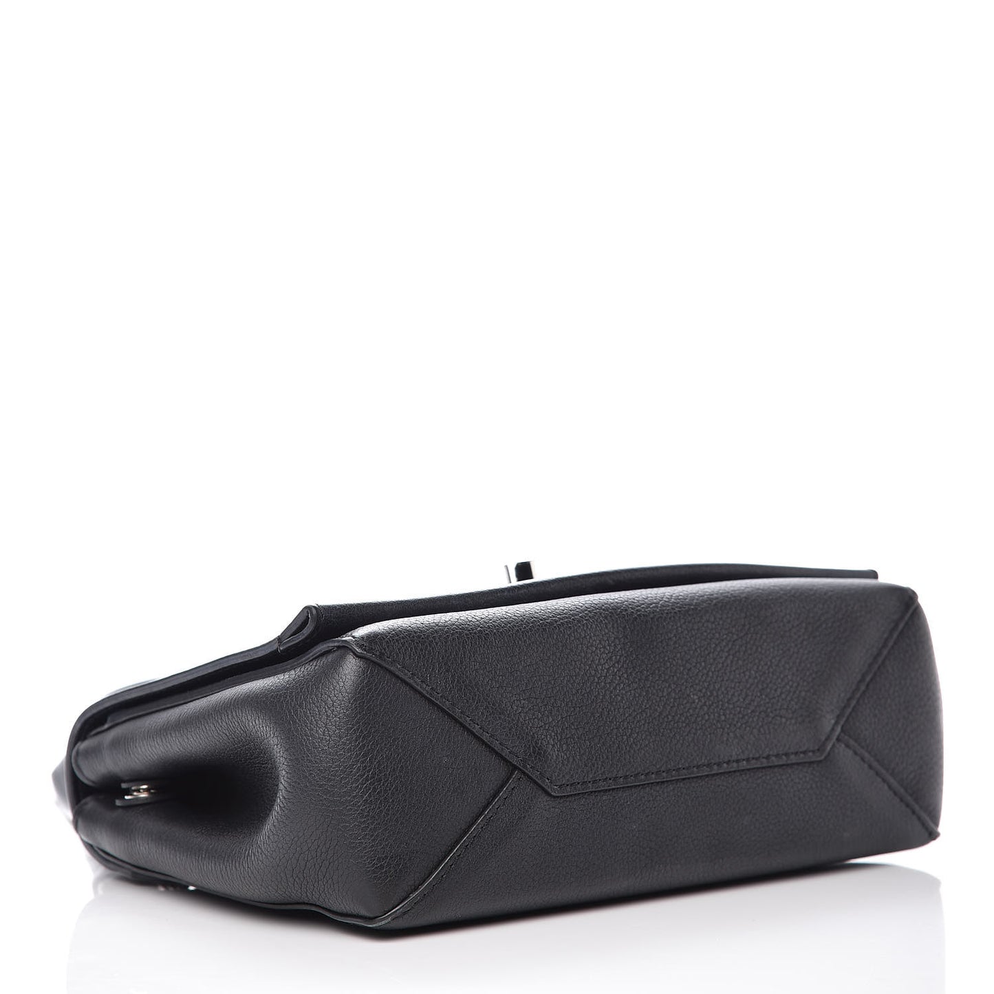 Calfskin Lockme II Chain Bag BB Black