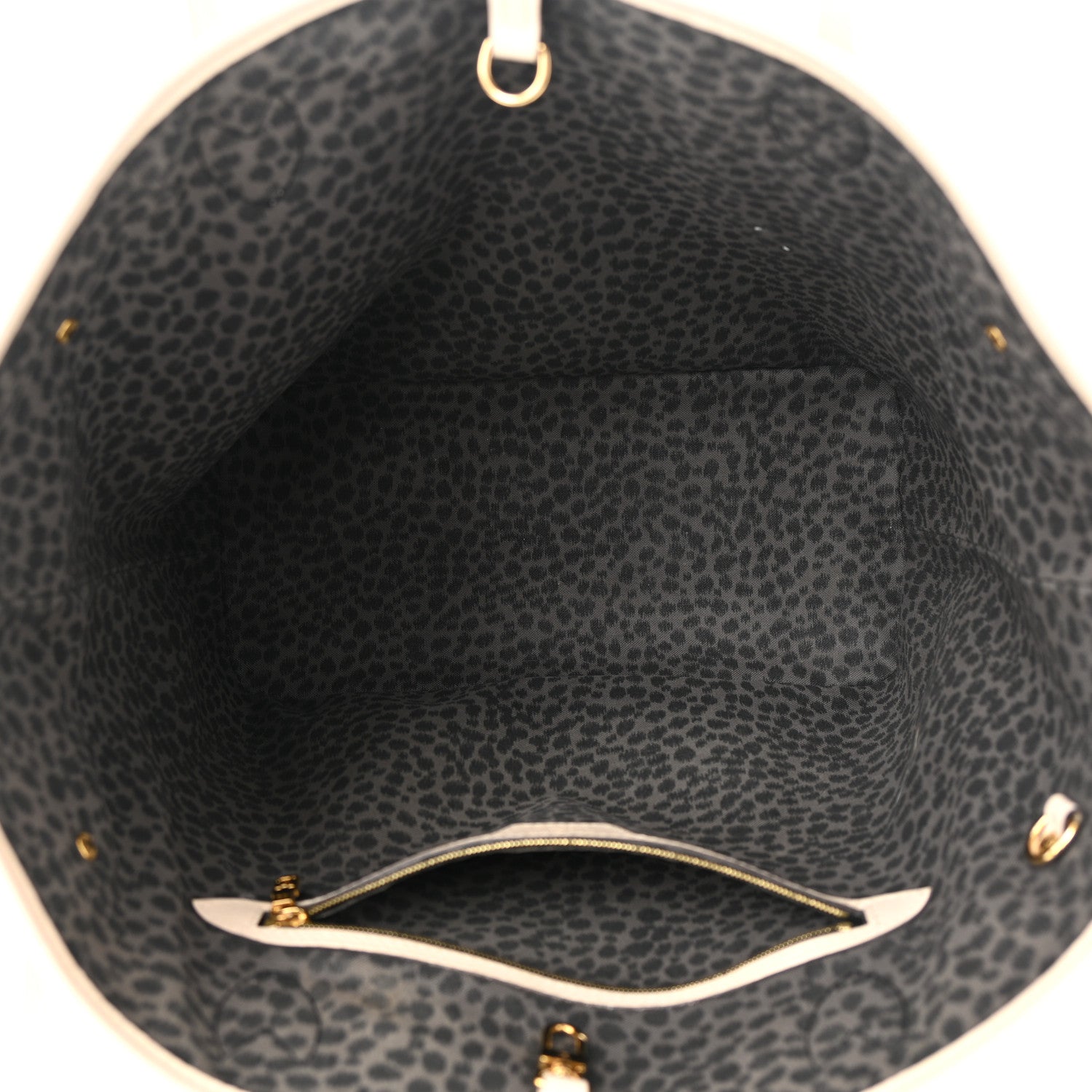 Louis Vuitton Monogram Giant Wild At Heart Neverfull MM Creme 5 of 14