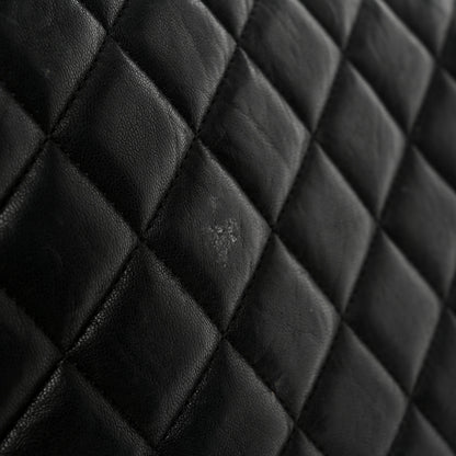 Chanel Lambskin Quilted Medium Leo Lion Flap Clutch Black 11 of 11