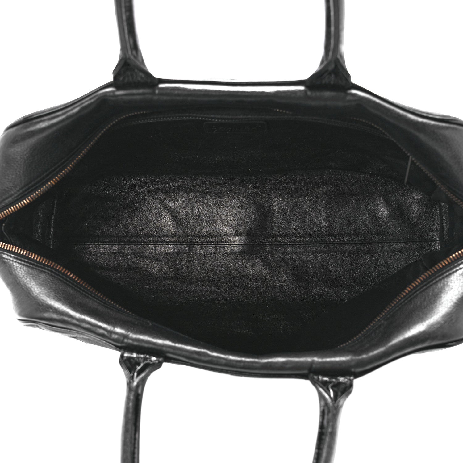 Chanel Caviar Patent Quilted Large Bowler Black 5 of 11