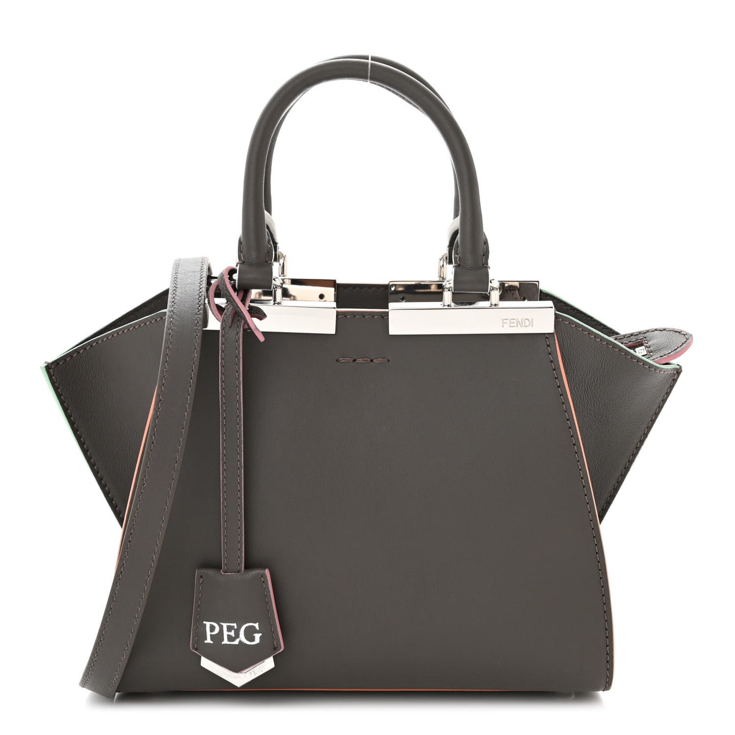Vitello Dolce Mini 3jours Tote Carbone