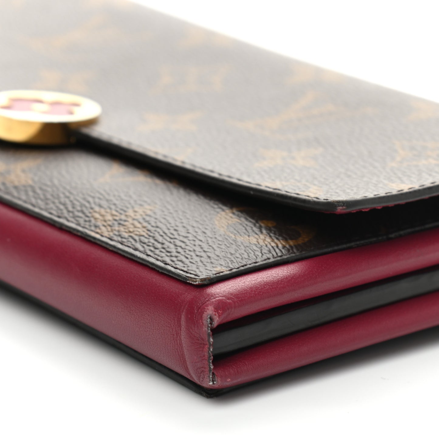 Monogram Flore Wallet Fuchsia
