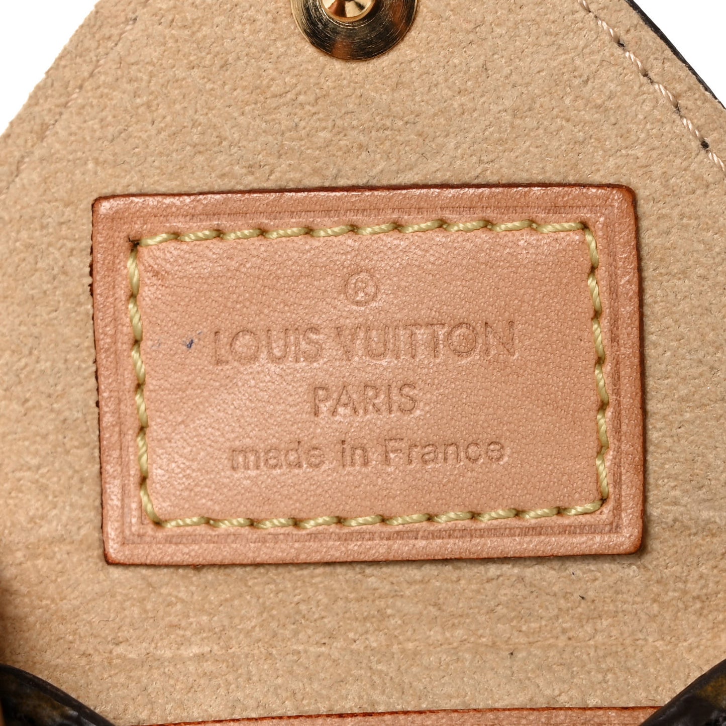 Monogram Square Jewelry Case