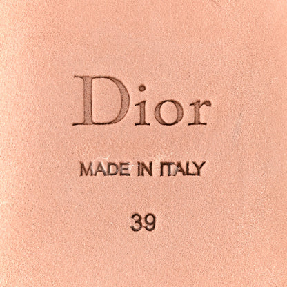 Christian Dior Suede Goatskin Baby Bow Mule 39 Rope Beige 7 of 10