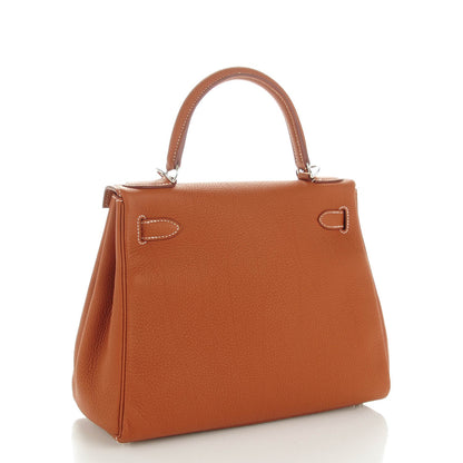 Hermes Togo Kelly Retourne 28 Gold 3 of 26