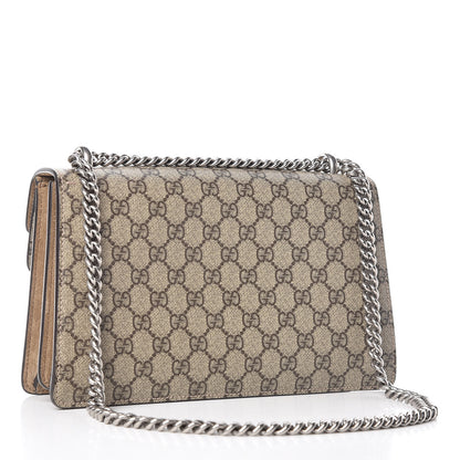 Gucci GG Supreme Monogram Small Dionysus Shoulder Bag Taupe 3 of 15
