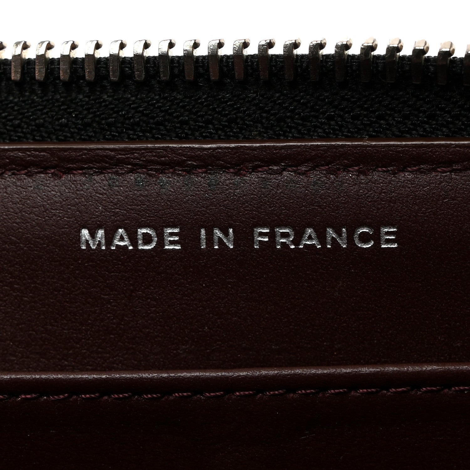 Chanel Caviar Quilted Large Gusset Zip Around Wallet Black 6 of 10