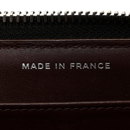 Chanel Caviar Quilted Large Gusset Zip Around Wallet Black 6 of 10