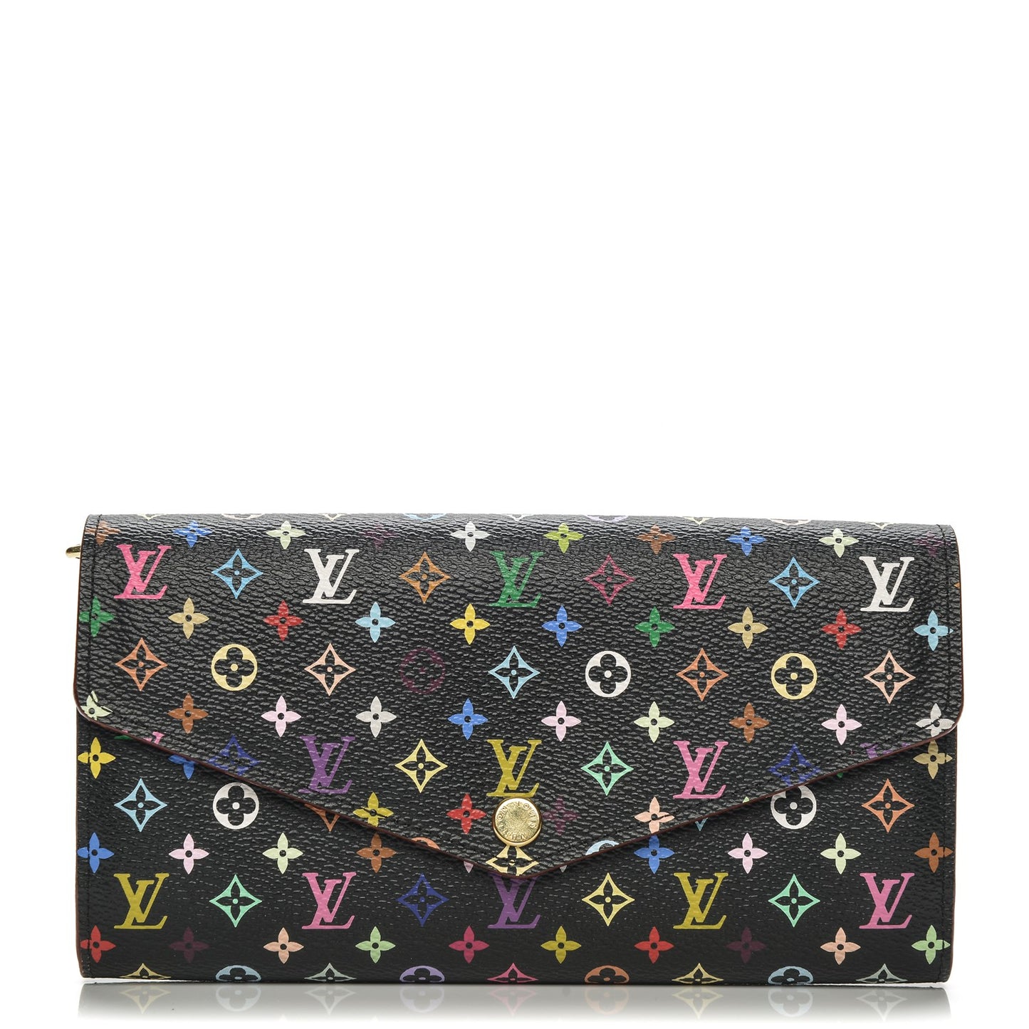 Monogram Multicolor Sarah Wallet NM Black Grenade