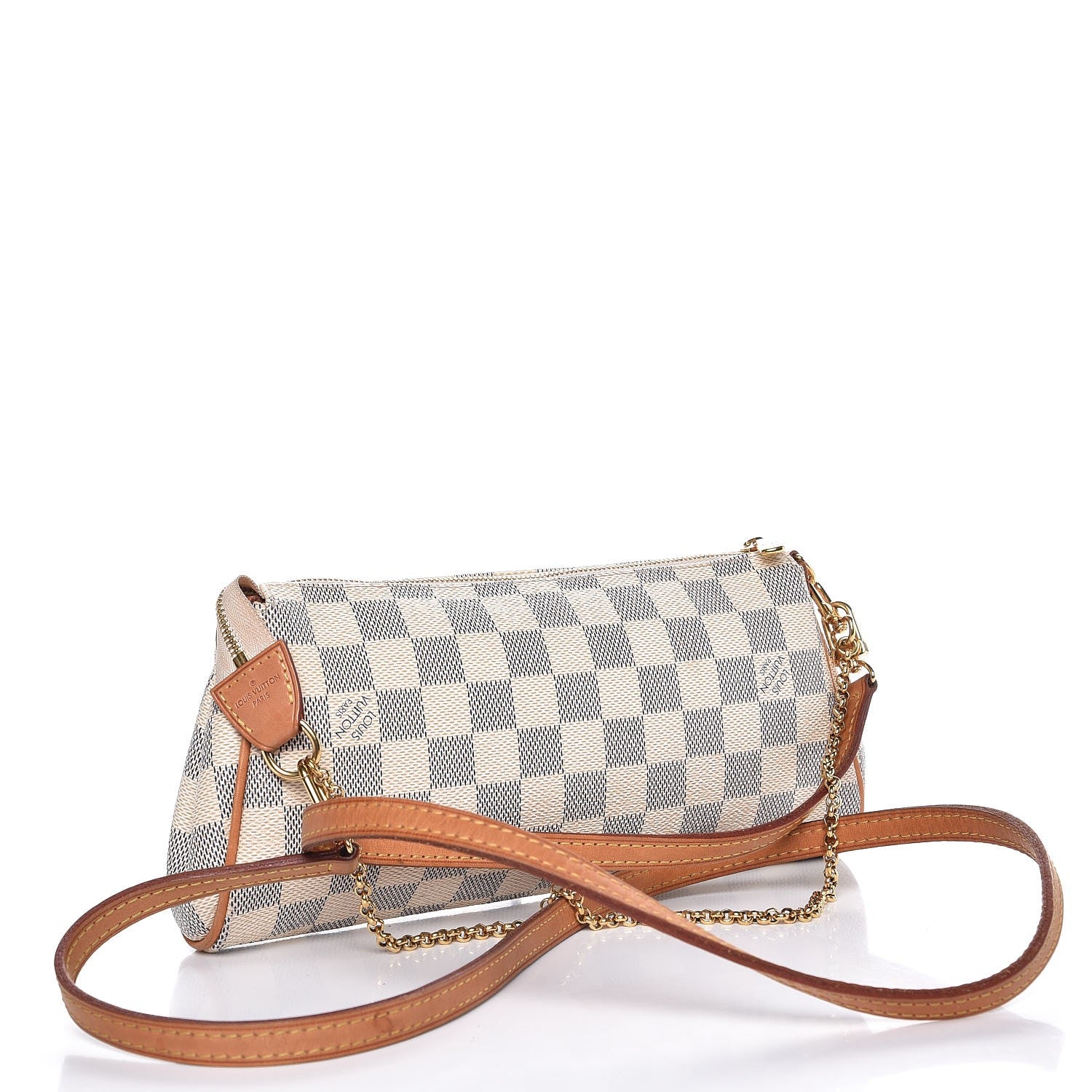 Louis Vuitton Damier Azur Eva Clutch 3 of 8