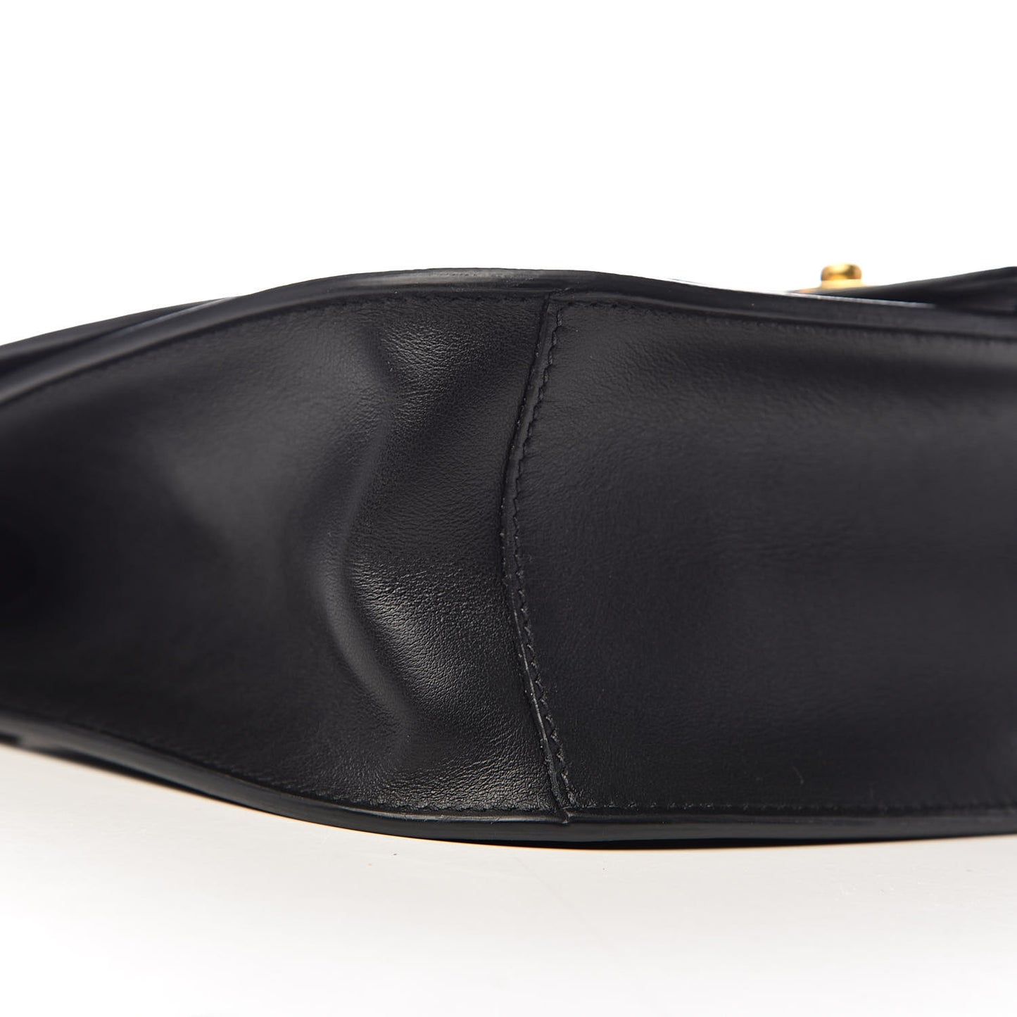 City Calfskin Crossbody Bag Black White