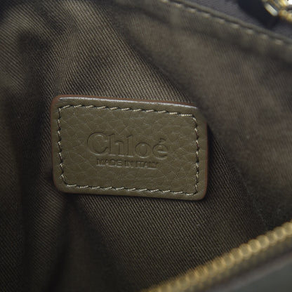 Chloe Calfskin Baby Marcie Satchel Anchor Grey 6 of 12