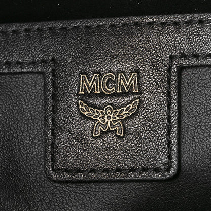 MCM Visetos Studded Small Dual Stark Backpack Ruby Red 6 of 9