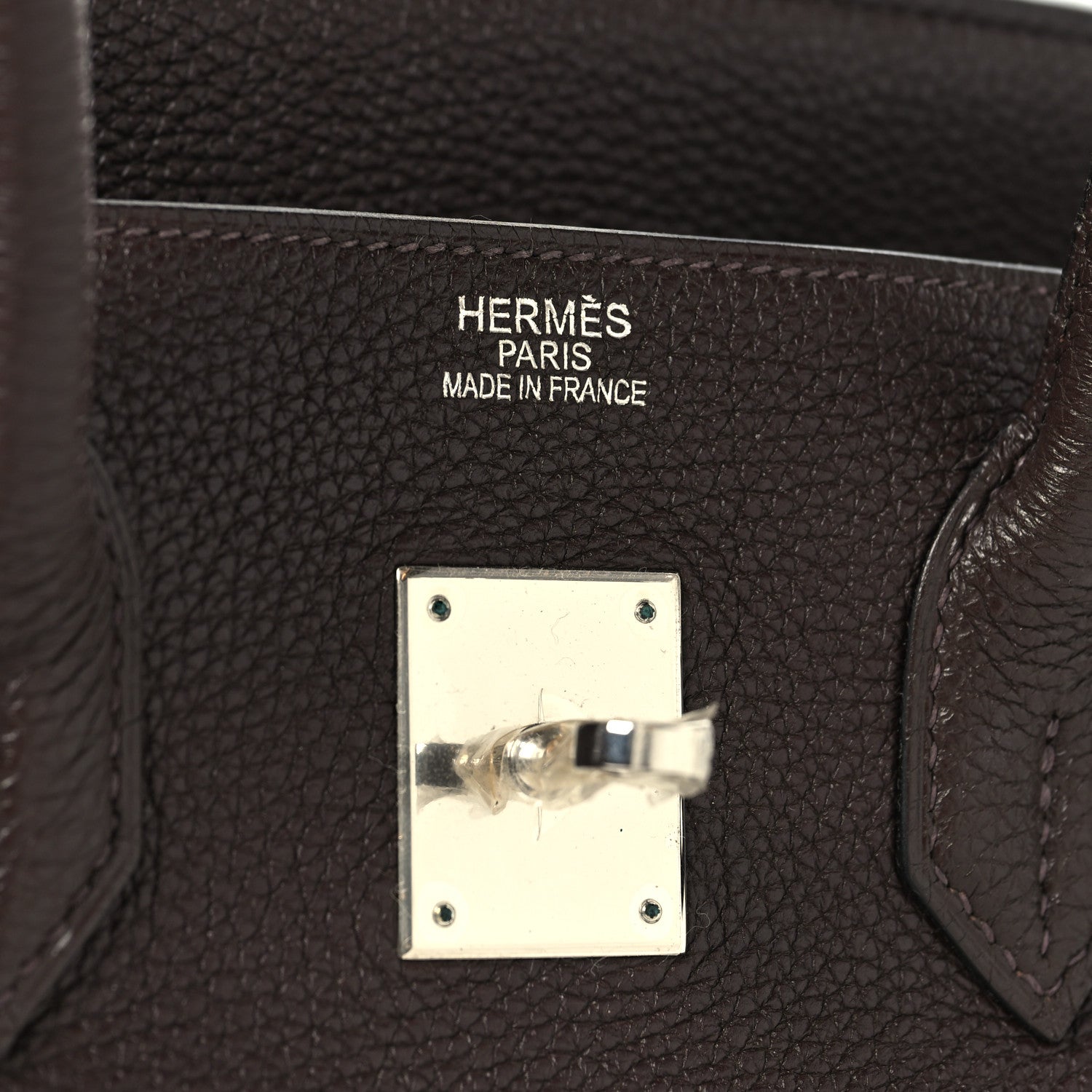 Hermes Togo BIRKIN 35 Chocolate 6 of 12