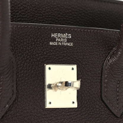 Hermes Togo BIRKIN 35 Chocolate 6 of 12