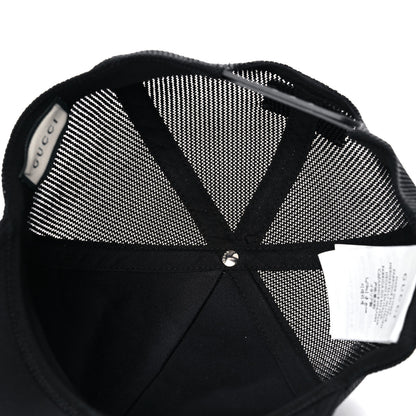 Gucci Nylon Monogram Baseball Hat M Black 7 of 10