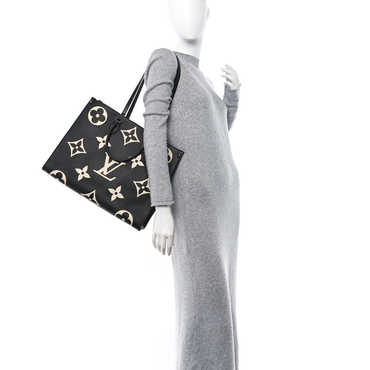 Empreinte Monogram Giant Onthego GM Black Beige
