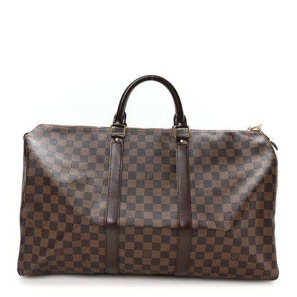 Louis Vuitton Damier Ebene Keepall 50 1 of 9