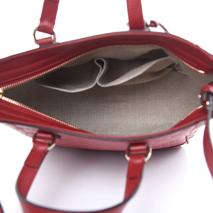 Gucci Microguccissima Small Bree Tote Red 5 of 10