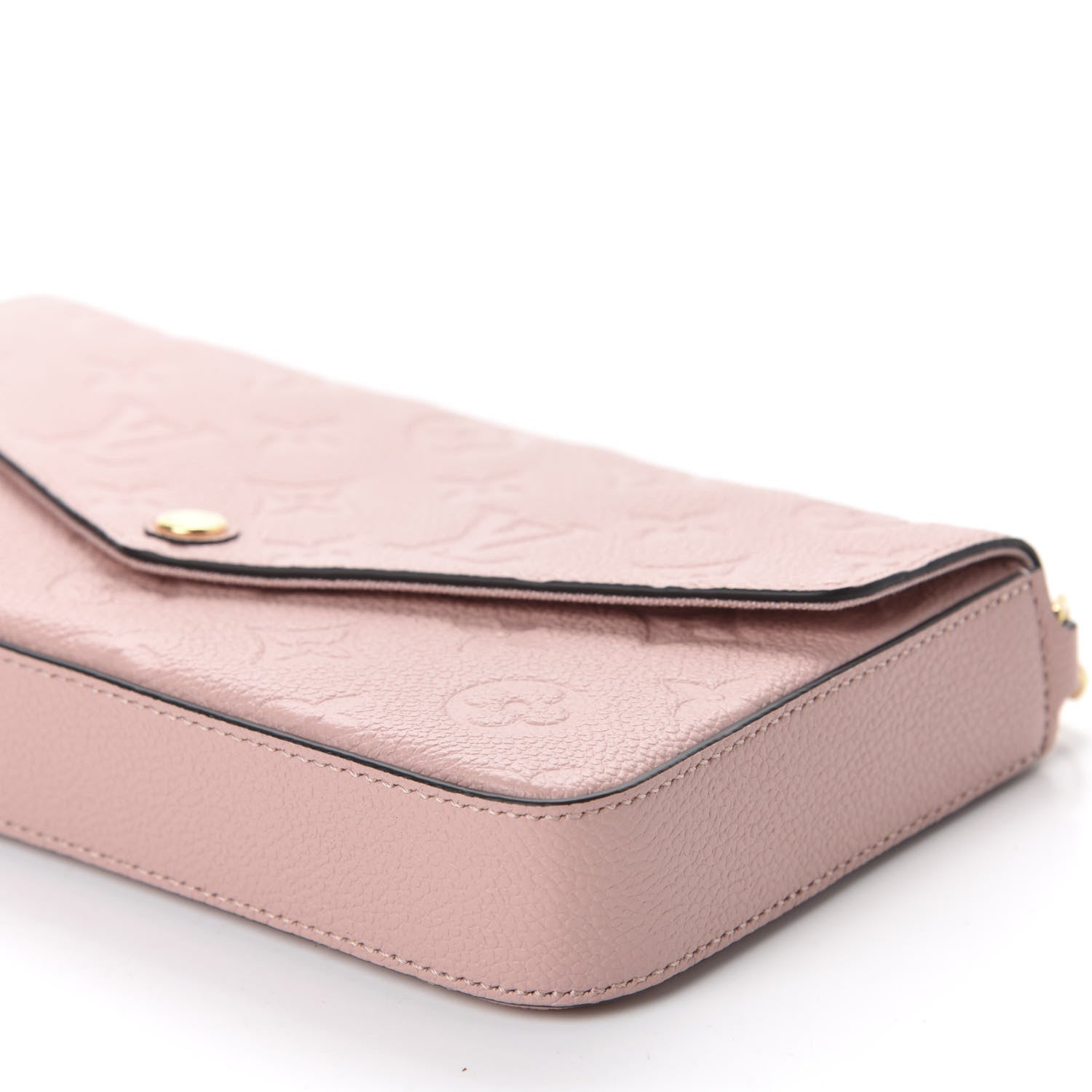 Louis Vuitton Empreinte Pochette Felicie Chain Wallet Rose Poudre 7 of 10