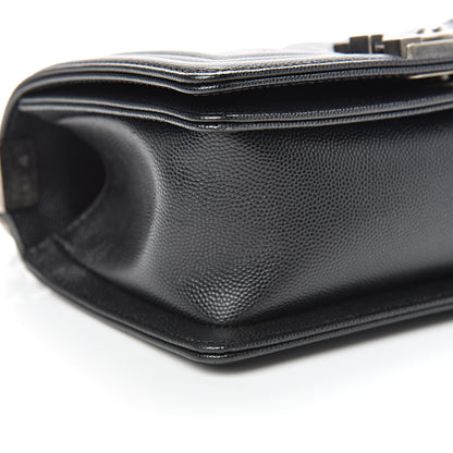 Chanel Caviar Quilted Small Boy Flap Black 8 of 9