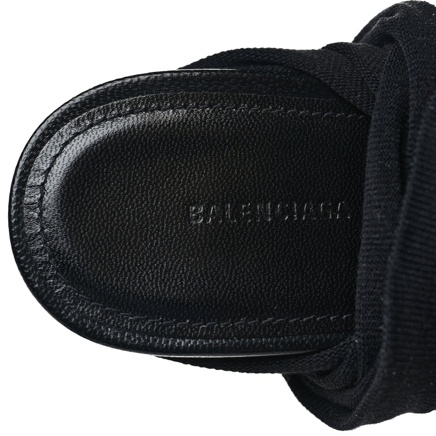 Stretch Tight Fabric Tight 110mm Booties 38 Black
