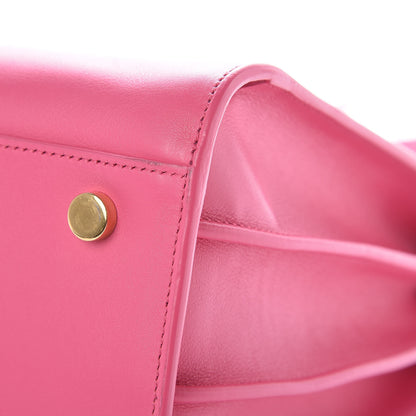 Saint Laurent Calfskin Small Sac De Jour Bubblegum 11 of 14