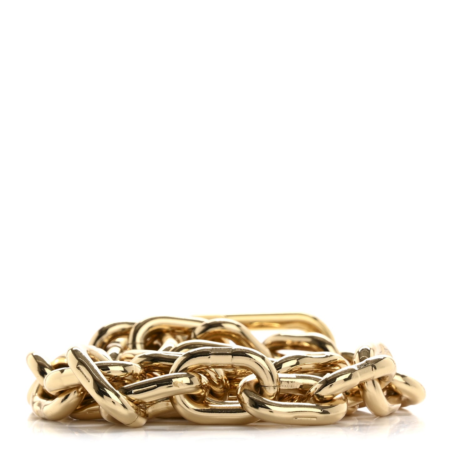 Metal Pochette Accessories Chain Strap Gold