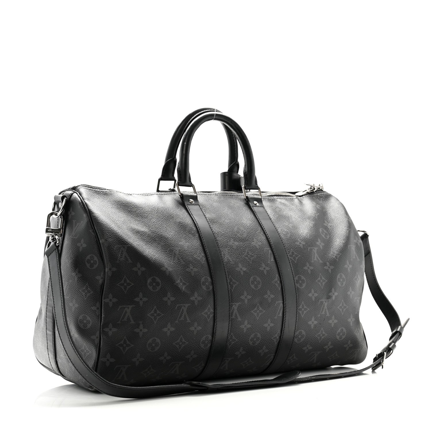Louis Vuitton Monogram Eclipse Keepall Bandouliere 45 2 of 15