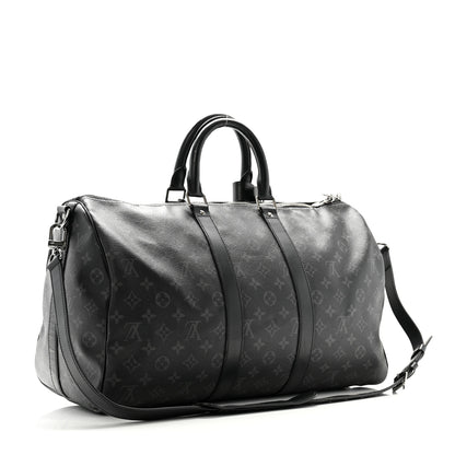 Louis Vuitton Monogram Eclipse Keepall Bandouliere 45 2 of 15