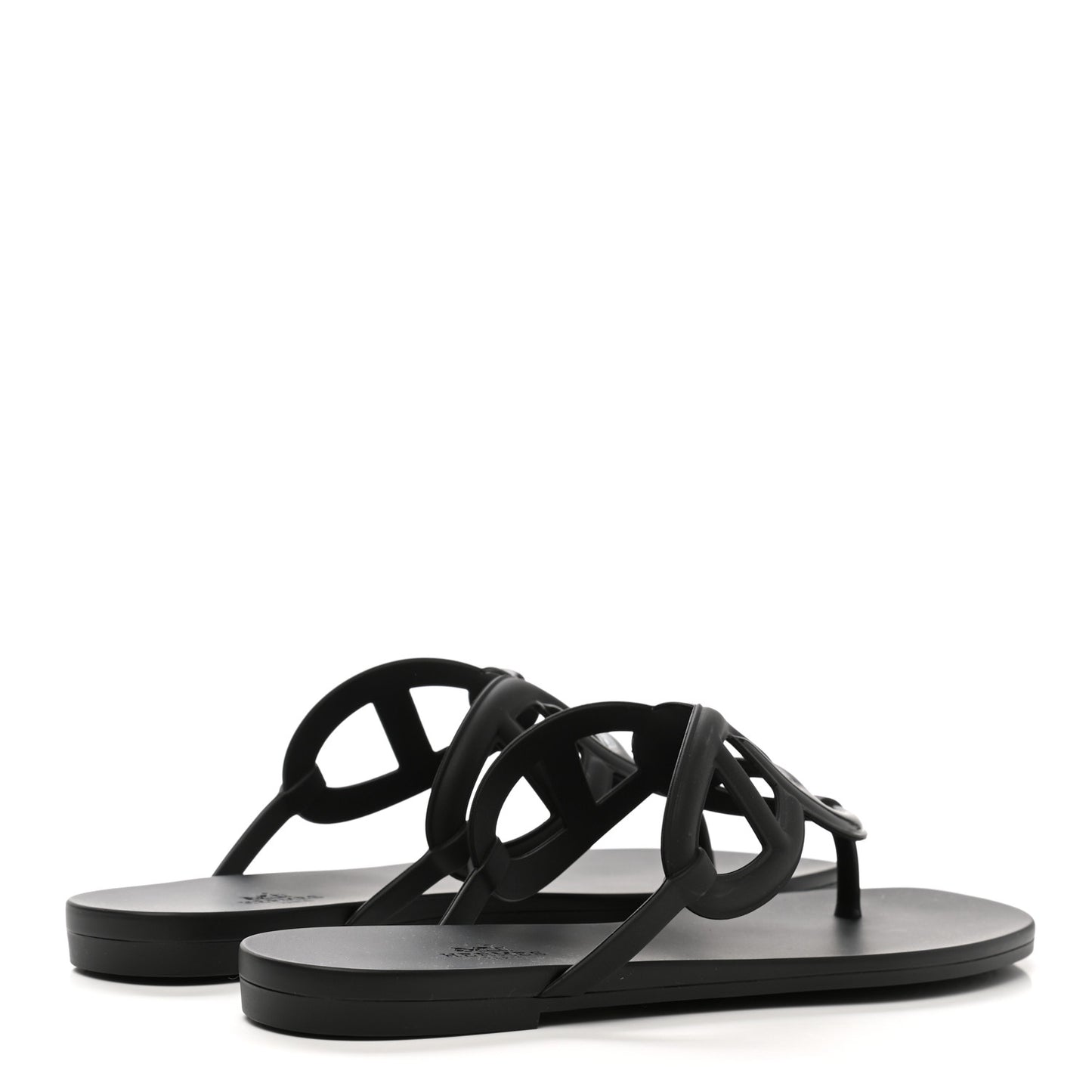 Rubber Womens Egerie Sandals 40 Black