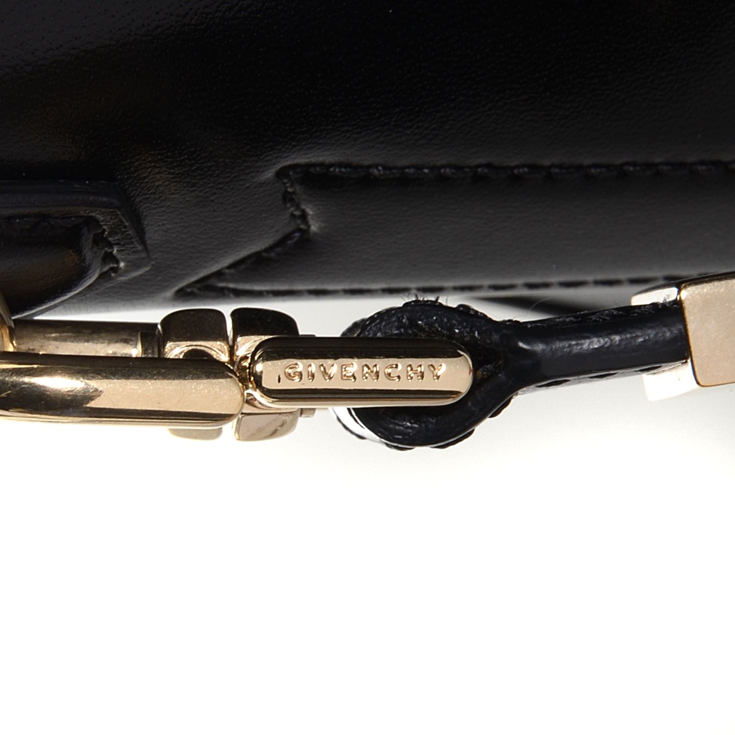 Givenchy Shiny Lord Calfskin Medium Antigona Black 10 of 14