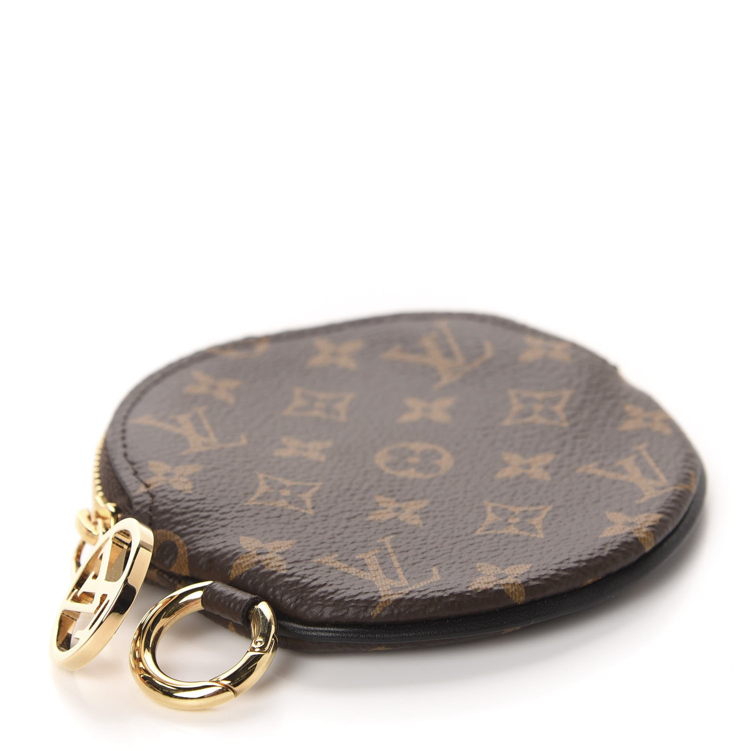 Louis Vuitton Mini Monogram Trio Pouch Round Coin Purse 4 of 8