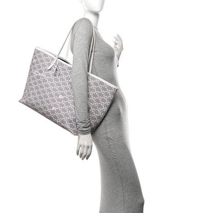 Off-White Coated Canvas Arrow Print Day Off Tote Bag White 2 of 16