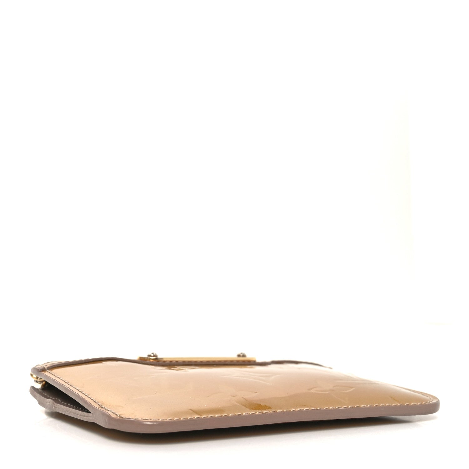 Louis Vuitton Vernis Key Pouch Beige Poudre 4 of 7