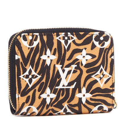 Louis Vuitton Monogram Giant Jungle Zippy Coin Purse Black 2 of 9
