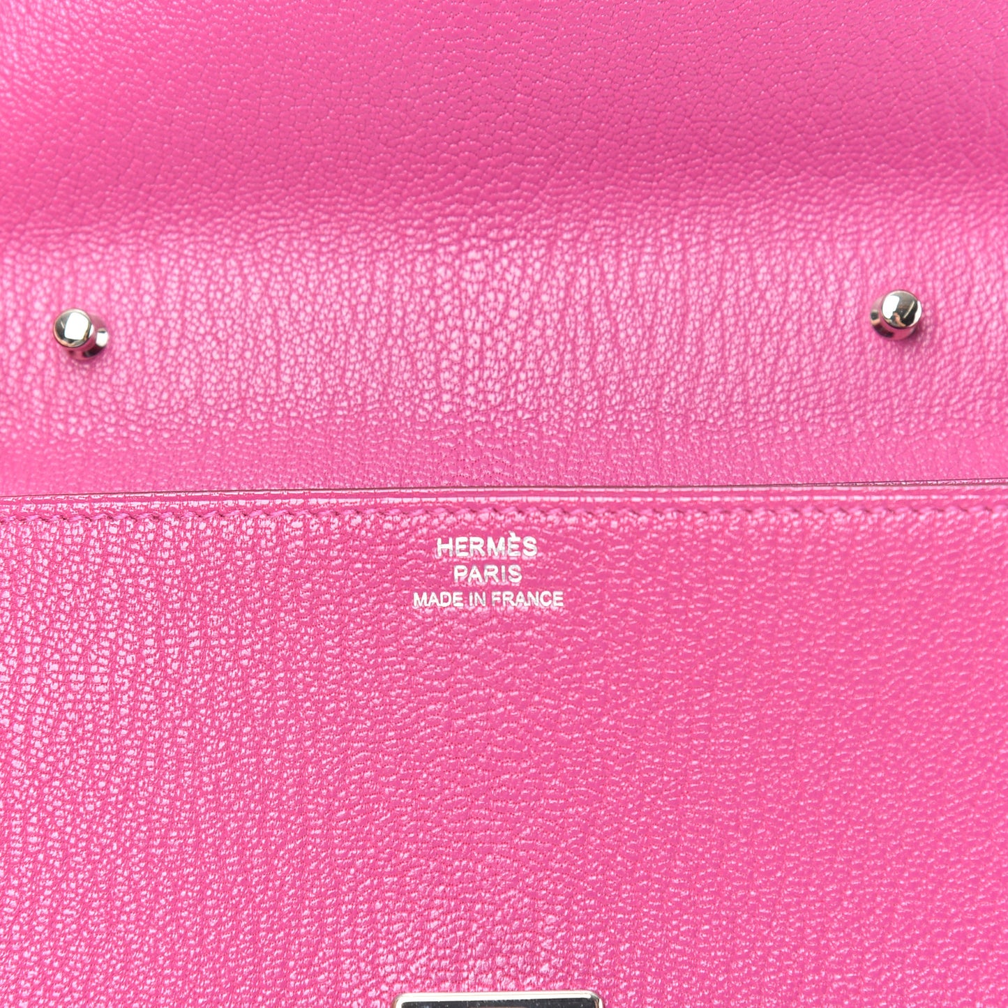 Chevre Mysore Clic 16 Wallet Rose Poupre