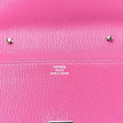 Hermes Chevre Mysore Clic 16 Wallet Rose Poupre 5 of 6