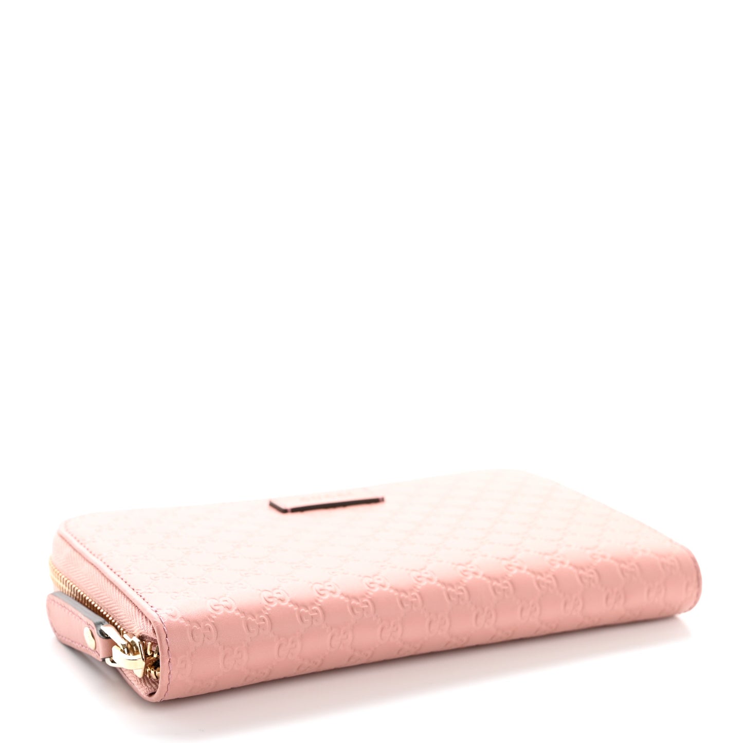 Microguccissima Zip Around Wallet Soft Pink